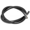 Zwarte bougiedop en bougiekabel Easyboost hoogspanning 50 cm 2-takt