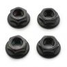 4 pinnbultar för cylinder M6 x 106mm med muttrar Easyboost MBK Booster Stunt
