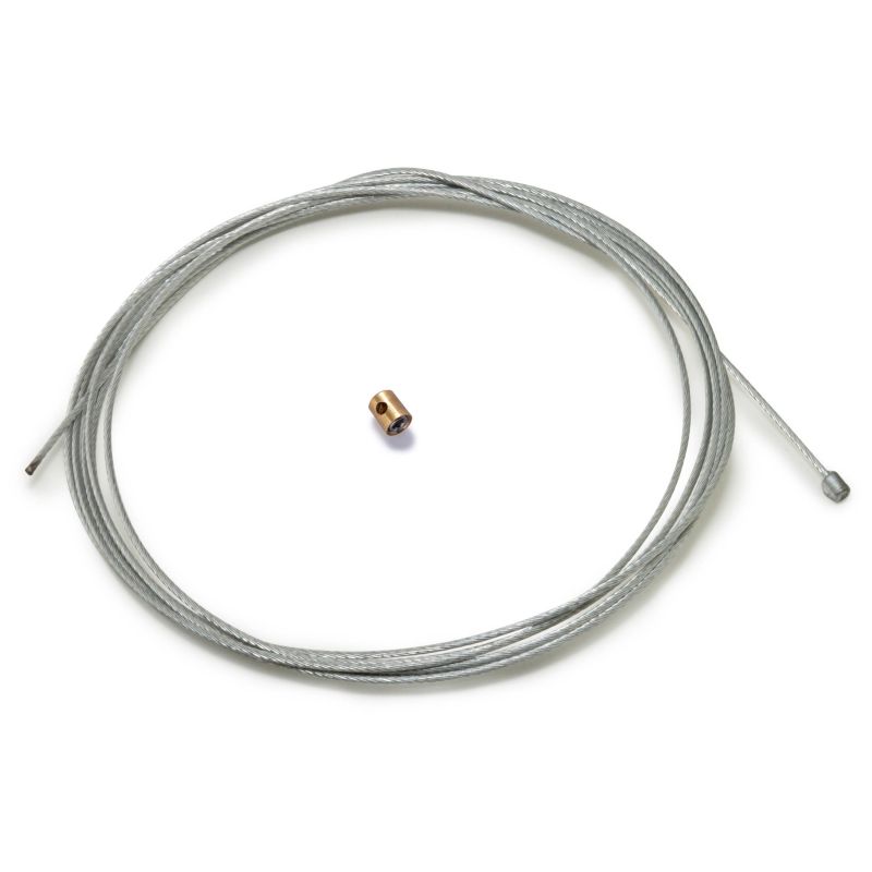 Gaskabel Easyboost 2 meter universeel met nippels en kabelklem