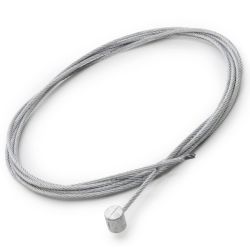 Koppelingskabel Ø2mm Easyboost 2 meter met kabelklem