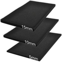 Universal Cut-to-Size Air Filter Foam 28x15cm