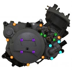 Easyboost boutenset motor AM6 - Yamaha TZR, DT, MBK Xlimit