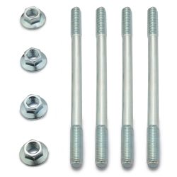 4 Cylinder Studs M7 x 110mm with Nuts Easyboost Derbi Euro 3-4 MBK Nitro Aerox