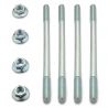 4 Easyboost cilindertapeinden M7 x 110mm met moeren Derbi Euro 3-4 MBK Nitro Aerox