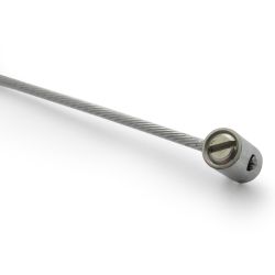 Easyboost gaskabelklem Ø5 x 7,5 mm messing universeel