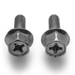 2 uitlaatbouten M6x18 mm MBK Booster Stunt