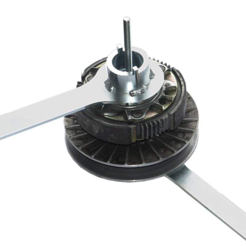 LOOSEN THE CLUTCH NUT