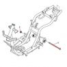 As en bus motorophanging voor MBK Booster Stunt Bw\'s Rocket