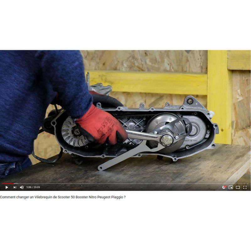 Universal Easyboost Clutch Nut Spanner scooter Aerox Piaggio Peugeot