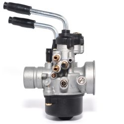 Carburador 17,5 mm tipo PHBN Easyboost com afogador manual MBK Booster Nitro AM6 Derbi