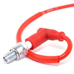 Easyboost Spark Plug Connector Cap Cover Red Racing High Voltage Silicone