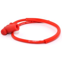 Easyboost Pipa De Bujia Cable Rojo de Bujía Alta Tensión Silicona