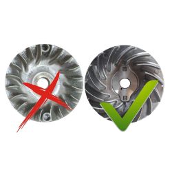 Varioblokkeersleutel Easyboost Piaggio 125-300 4T MP3 X7 X8 X10 Vespa S LX GTS