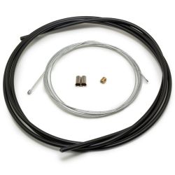 Easyboost 2-Metre Universal Throttle Cable with Sheath, End Caps and Cable Clamp