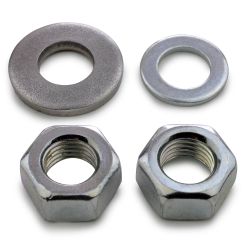 Moeren voor vario en ontsteking met ringen Easyboost M10x1.25mm voor krukas MBK Booster Nitro Mach G Ovetto