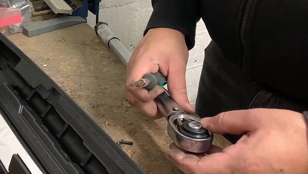 Turning the tip over (continued)