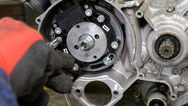 Installation du rotor d'allumage de type PVL et alignement des repères