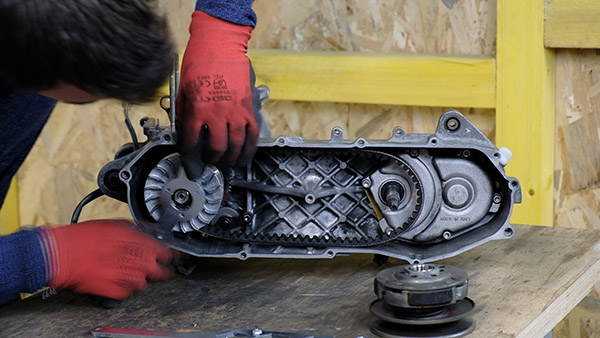 Démonter le variateur